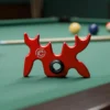 Red Aluminum Moosehead Bridge Cue Rest