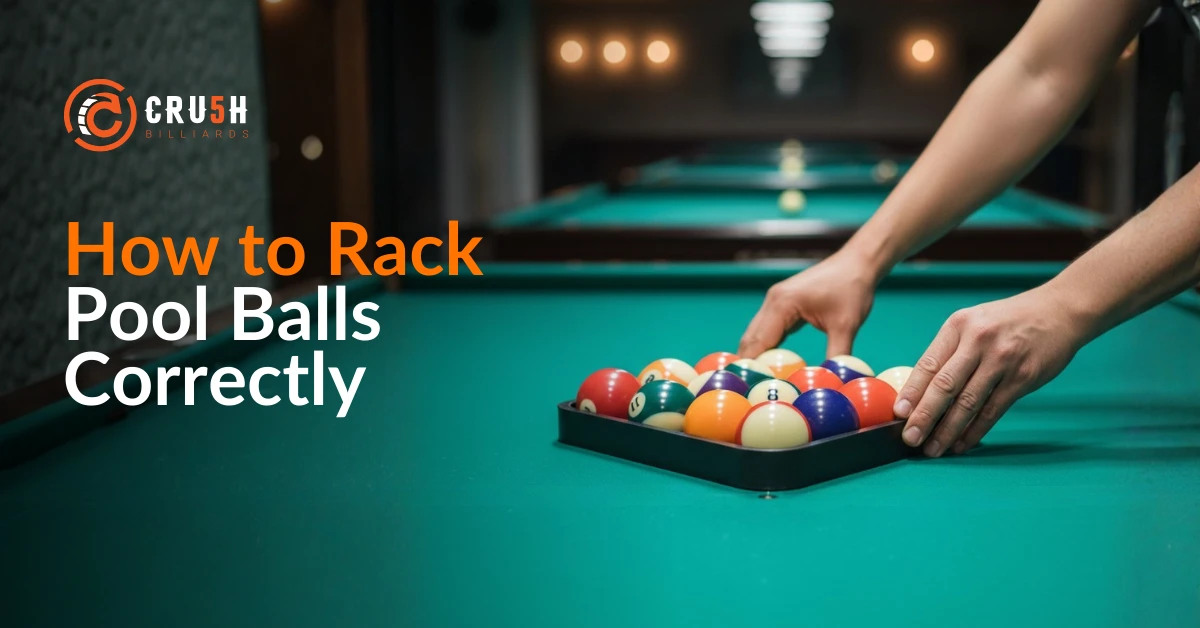 how to rack pool balls