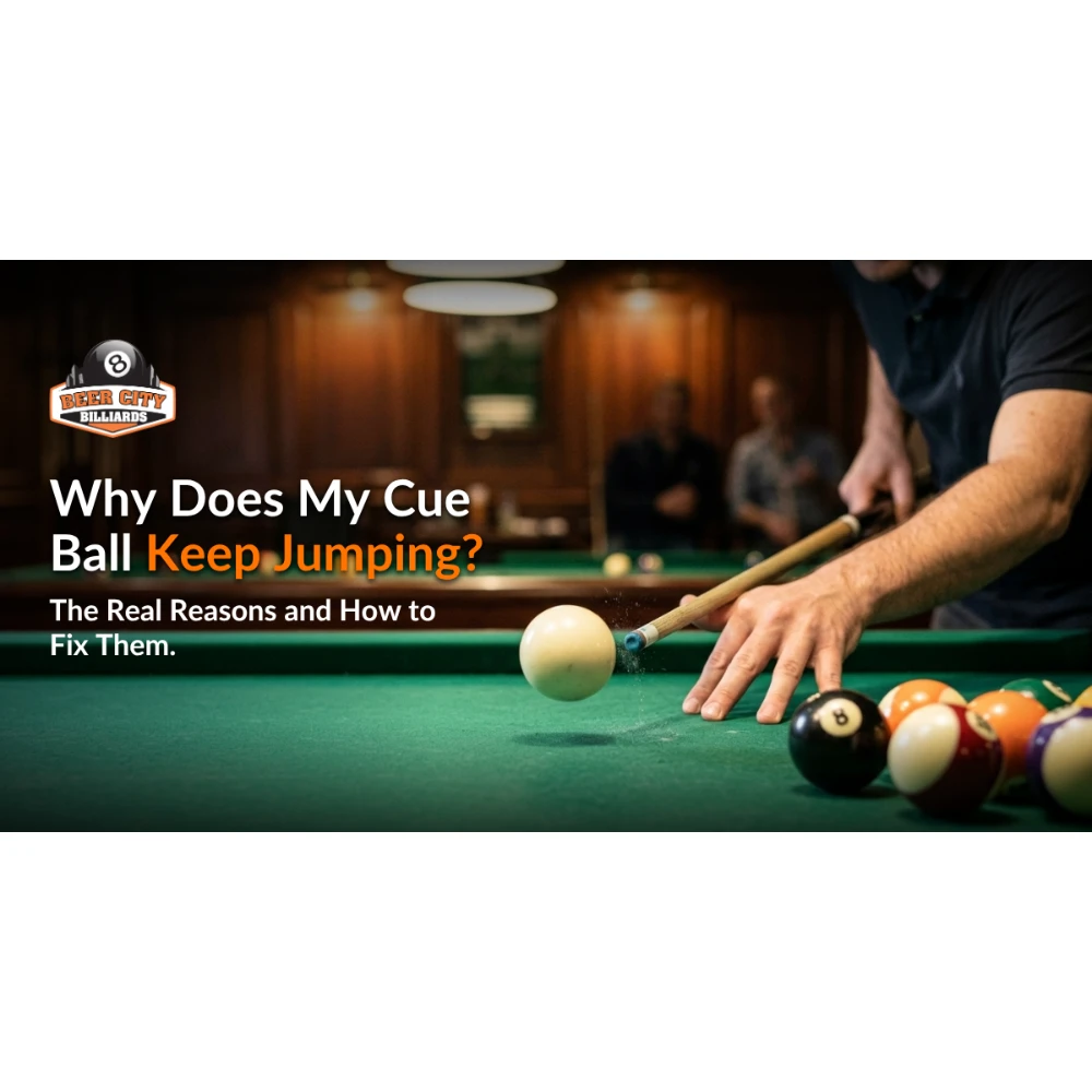 Why does my cue ball keep jumping
