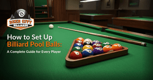 how to setup billiard pool balls