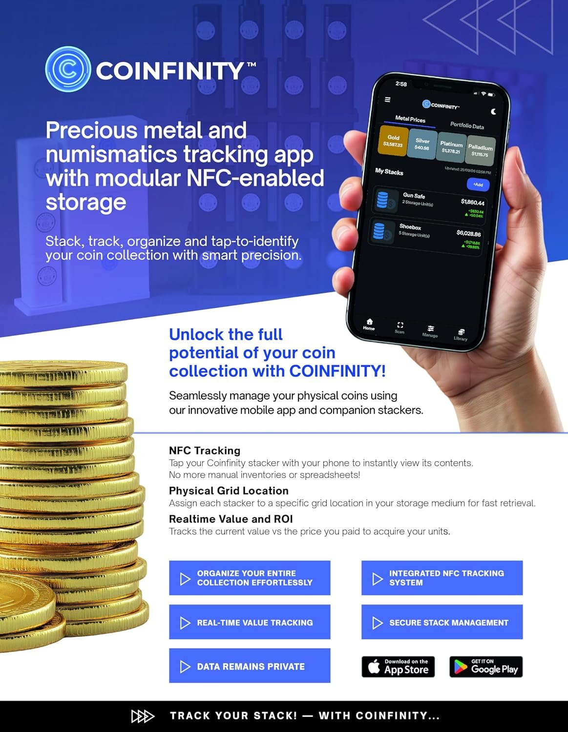 Coinfinity Assay Card Bin